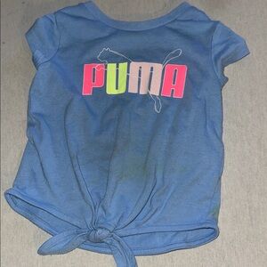 Kids Size 2T PUMA Classic Blue Tee.